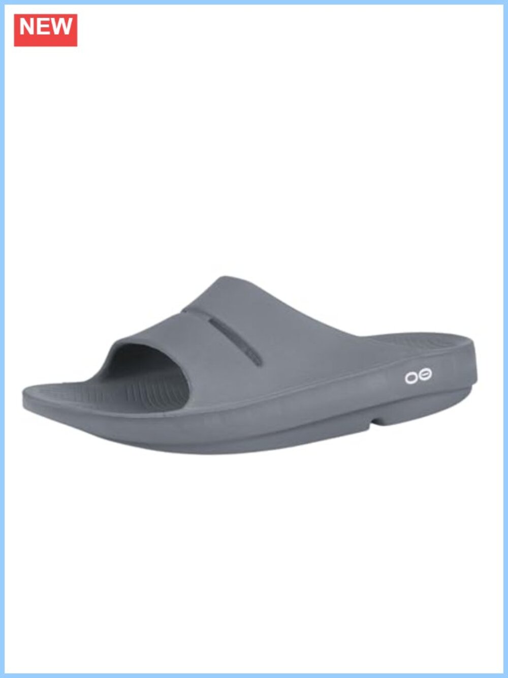 Unisex Recovery Slide Arch Support Slip On Sport Sandal